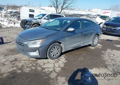 2019 Hyundai Elantra Se из США, поврежденный, VIN KMHD74LF6KU791890
